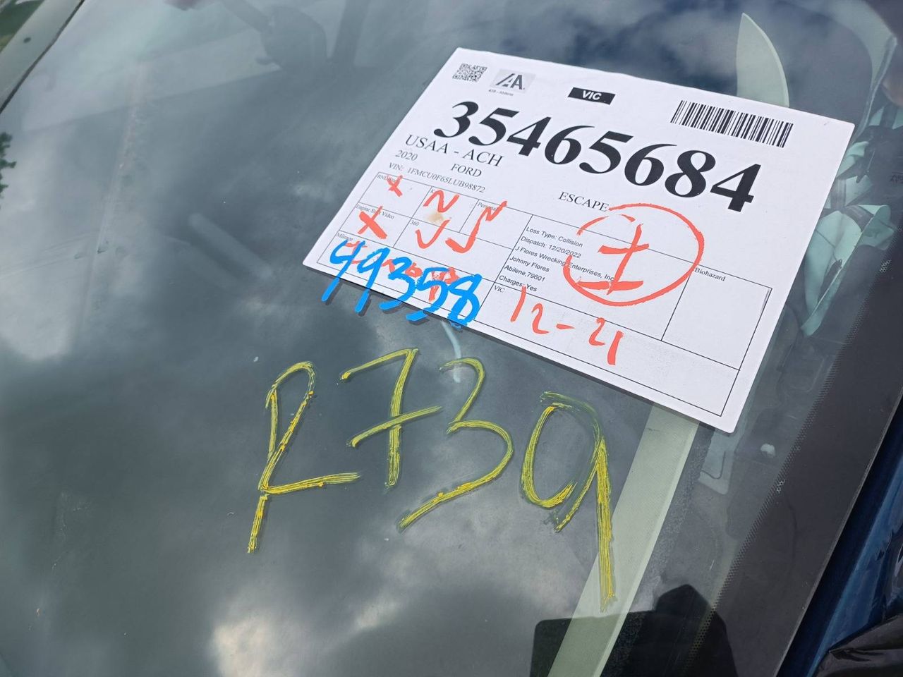 Ford Escape 4 CX482 2020