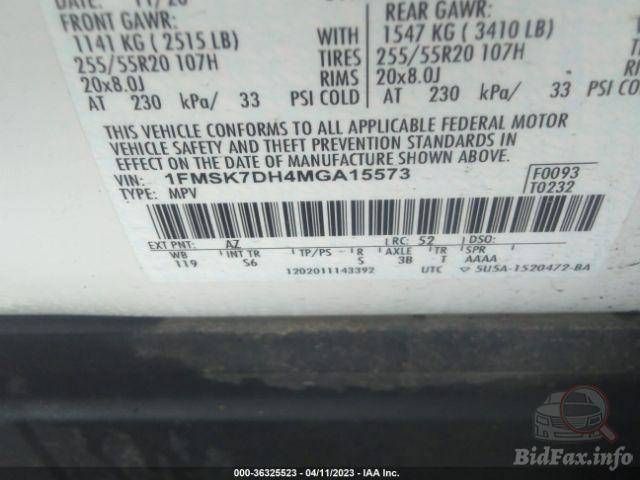 Ford Explorer 6 U625 2021
