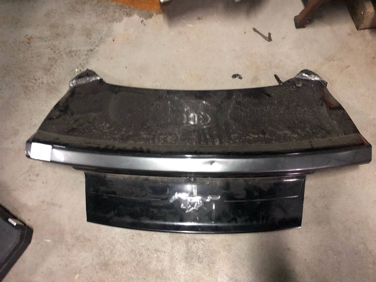 крышка багажника (дверь 3-5) Ford Mustang 6 поколение S550 [рестайлинг] 60F 2018, 2.3 л., бензин, МКПП, купе, задний привод