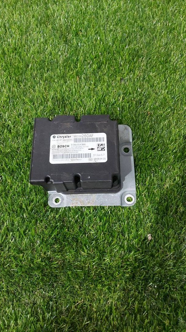 блок AirBag RAM 1500 5 поколение 2019, 5.7 л., бензин, АКПП, пикап, полный привод, 68259260AF