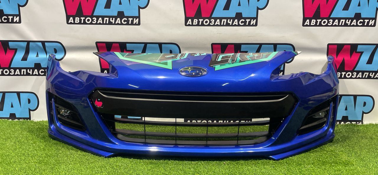 бампер передний Subaru BRZ 1 поколение [рестайлинг] 2020, 2.0 л., бензин, МКПП, синий, купе, задний привод