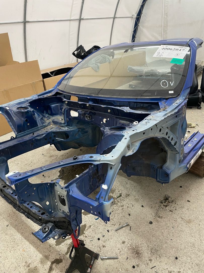 четверть передняя левая Subaru BRZ 1 поколение [рестайлинг] 2020, 2.0 л., бензин, МКПП, синий, купе, задний привод