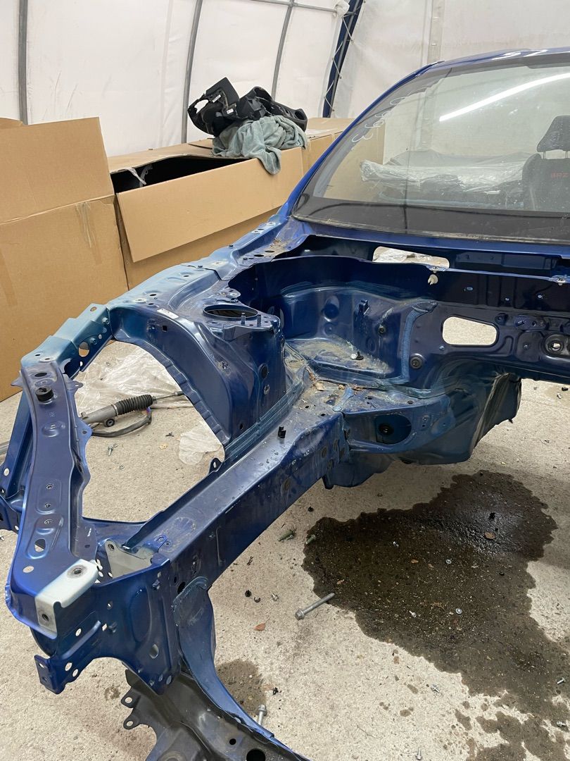 четверть передняя правая Subaru BRZ 1 поколение [рестайлинг] 2020, 2.0 л., бензин, МКПП, синий, купе, задний привод