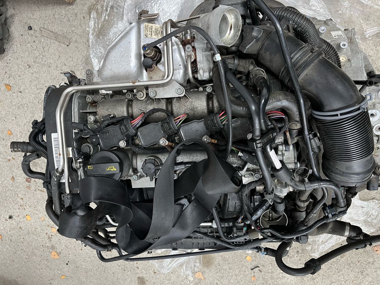 двигатель Volkswagen Jetta 7 поколение 2019, 1.4 л., бензин, АКПП, седан, передний привод, DGX141368