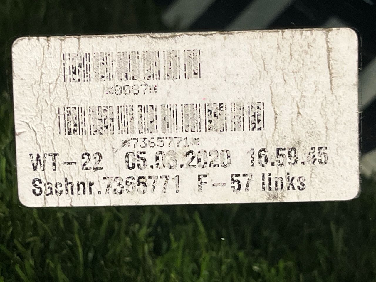стекло кузовное боковое левое Mini Cabrio 3 поколение [рестайлинг] 2021, 1.5 л., бензин, АКПП, красный, кабриолет, передний привод, 43R-00049, 7365771