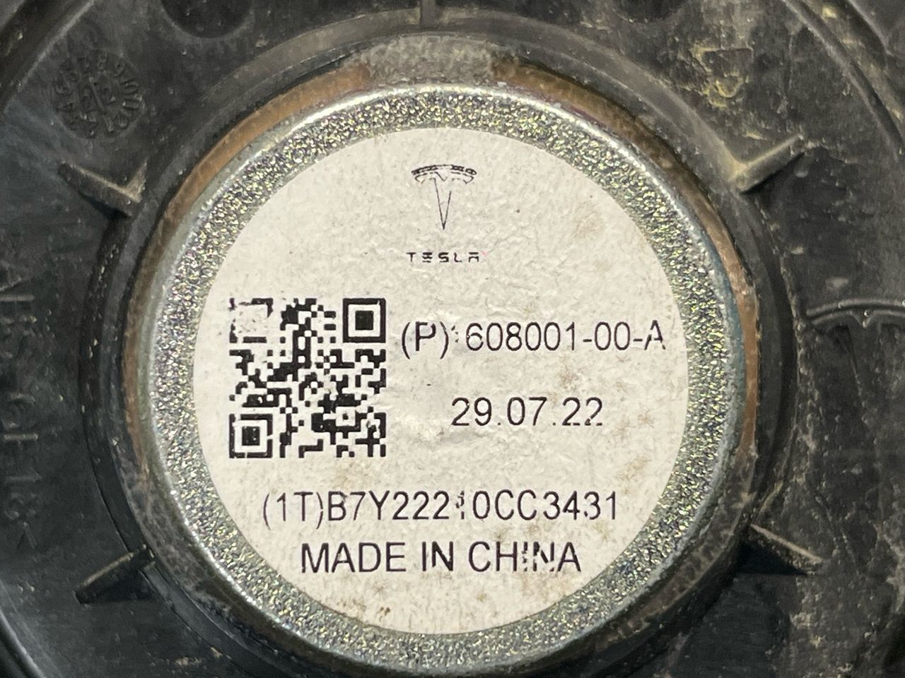 динамик Tesla Model X 1 поколение [рестайлинг] 2023, электро, 1608001-00-A