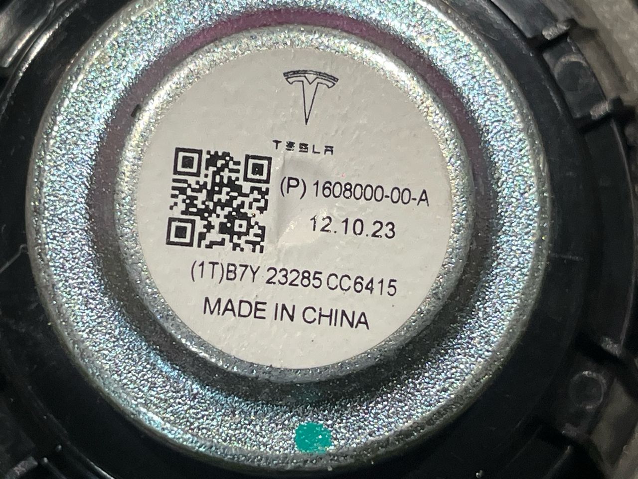 динамик Tesla Model X 1 поколение [рестайлинг] 2023, электро, 1608000-00-A