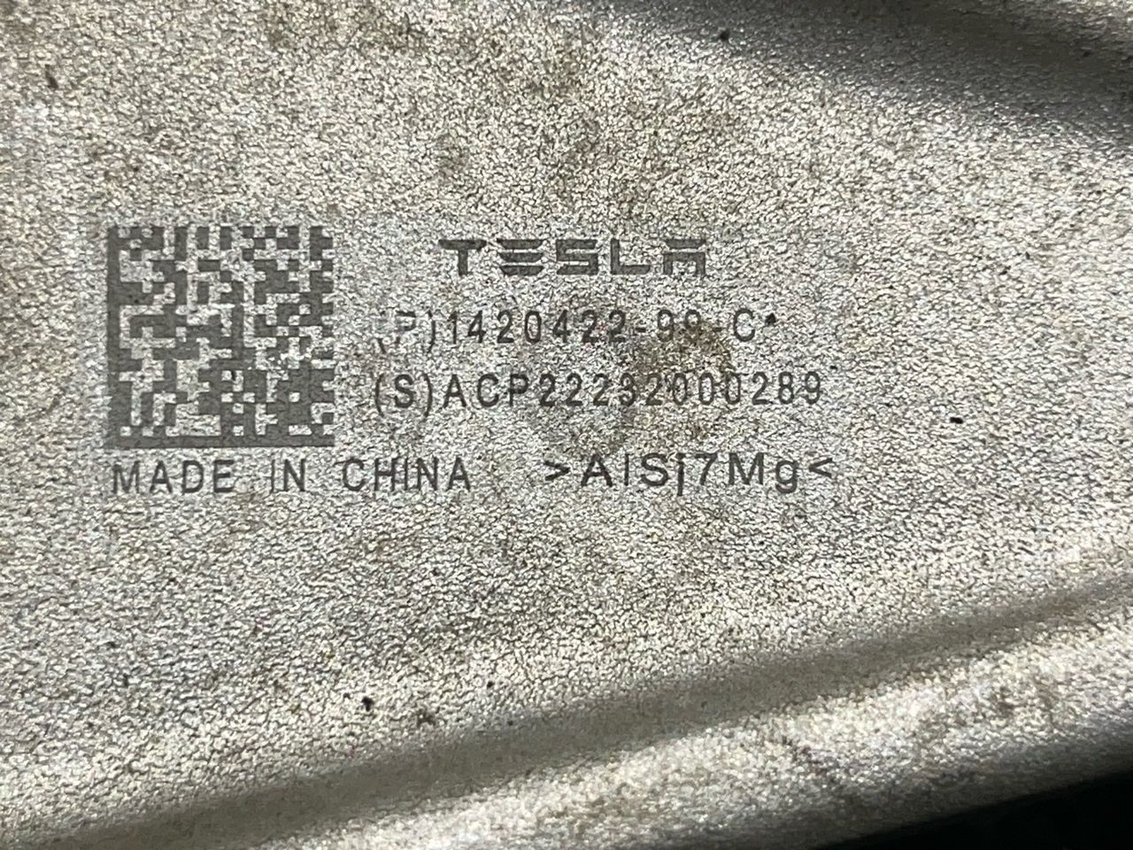 рычаг задний Tesla Model X 1 поколение [рестайлинг] 2023, электро, 1420422-99-C