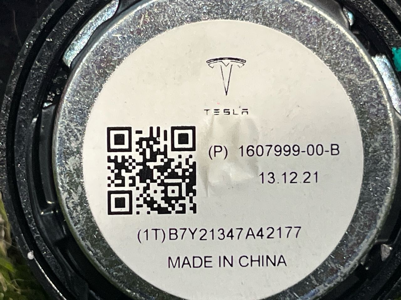 динамик Tesla Model X 1 поколение [рестайлинг] 2022, электро, 1607999-00-B