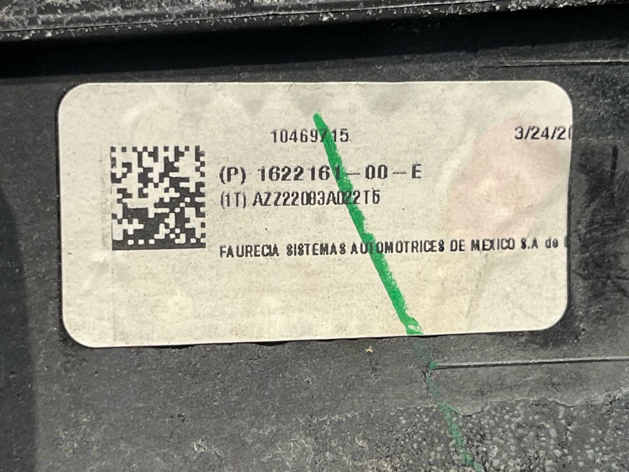 подушка безопасности коленная Tesla Model X 1 поколение [рестайлинг] 2022, электро, 1077825-00-D, 1622161-00-E