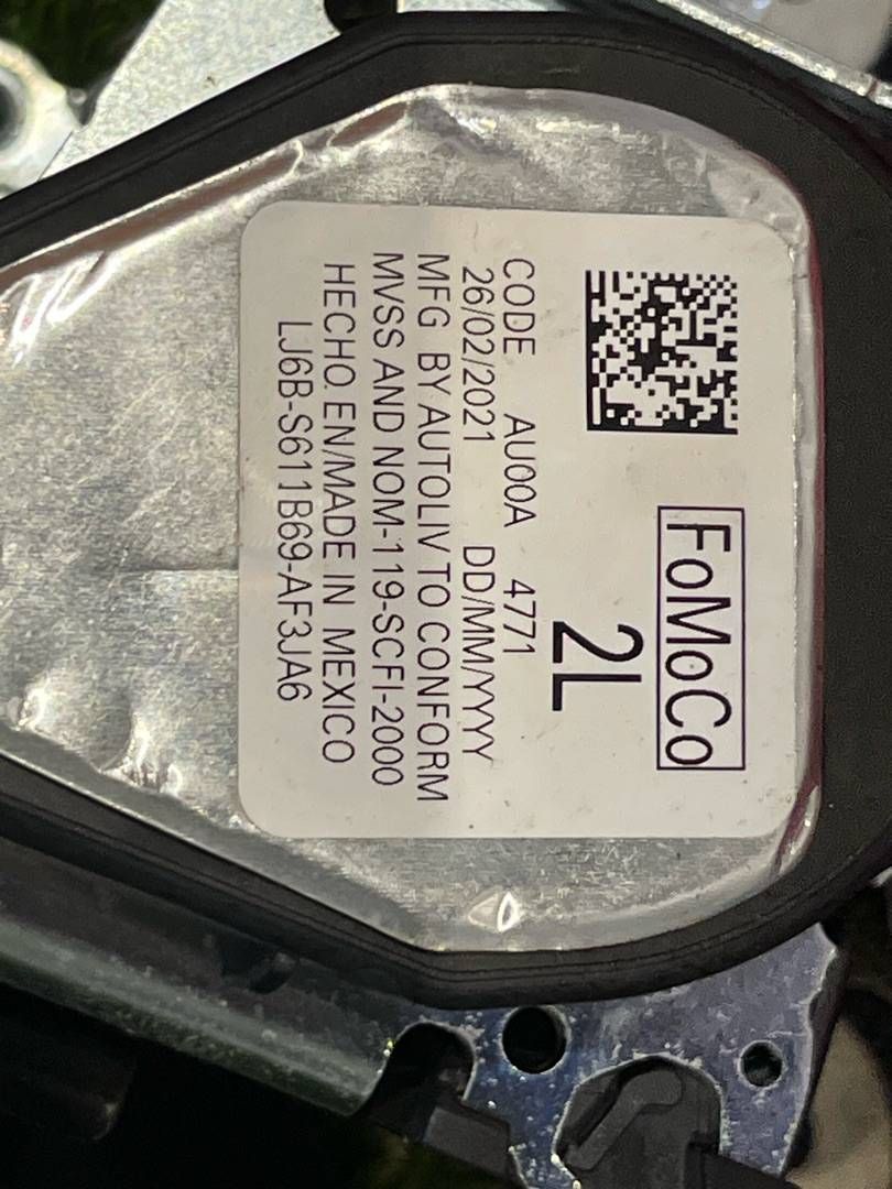 ремень безопасности Ford Escape 4 поколение CX482 2021, 1.5 л., бензин, АКПП, внедорожник 5 дв., передний привод, LJ6B-S611B69-AF3JA6