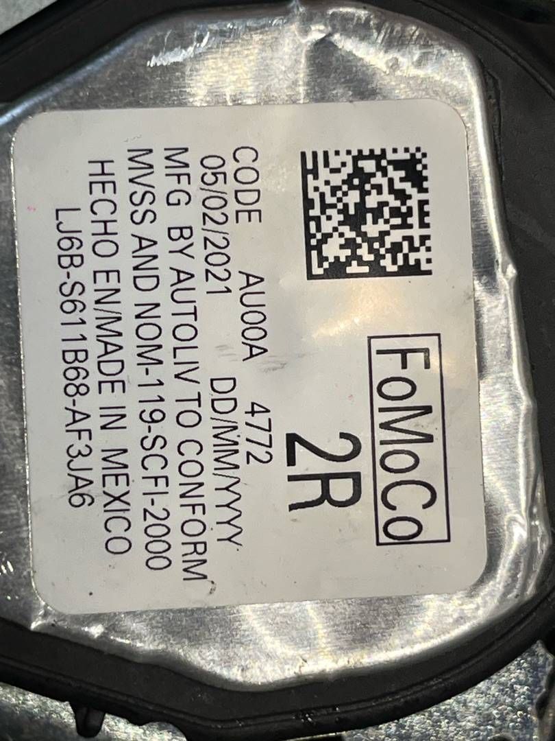 ремень безопасности Ford Escape 4 поколение CX482 2021, 1.5 л., бензин, АКПП, внедорожник 5 дв., передний привод, LJ6B-S611B68-AF3JA6