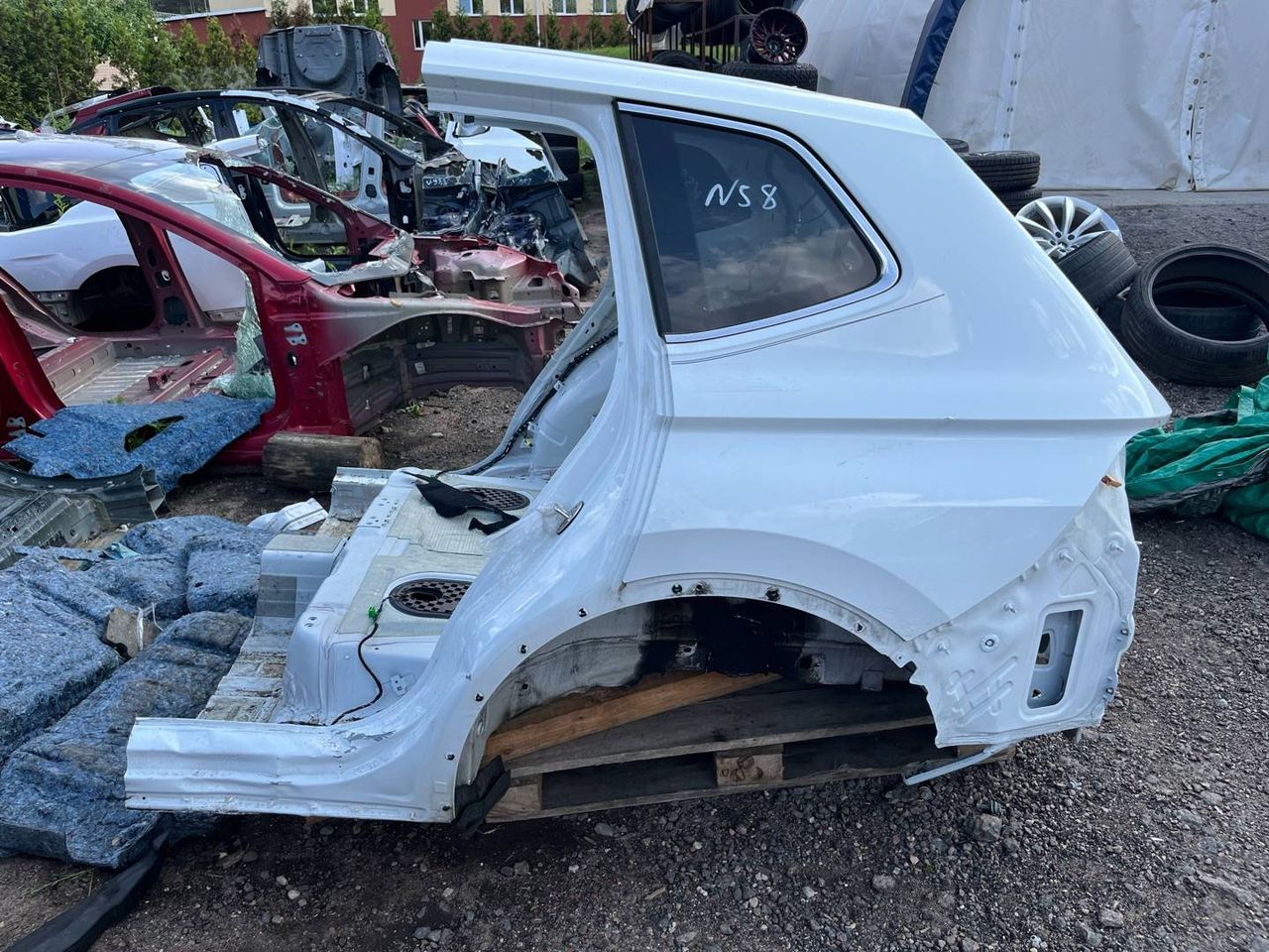 крыло заднее левое Volkswagen Tiguan 2 поколение 2020, 2.0 л., бензин, АКПП, внедорожник 5 дв. - фото №1