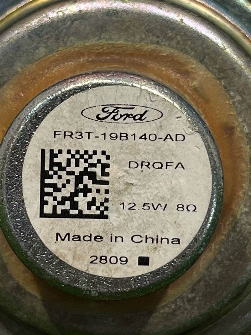 динамик двери Ford Mustang 6 поколение S550 [рестайлинг] 2020, 2.3 л., бензин, АКПП, белый, кабриолет, задний привод, FR3T19B140AD