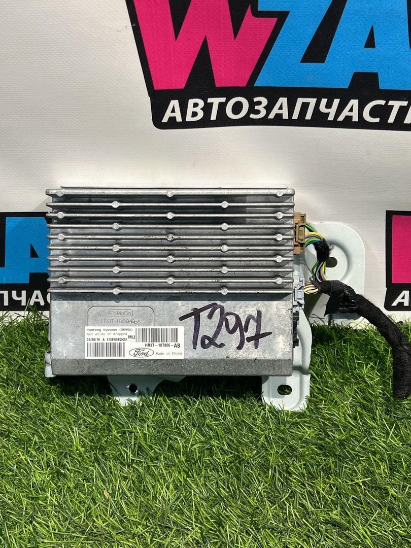 усилитель музыкальный Ford Mustang 6 поколение S550 [рестайлинг] 2019, 2.3 л., бензин, АКПП, серый, кабриолет, HR3T18T806AB