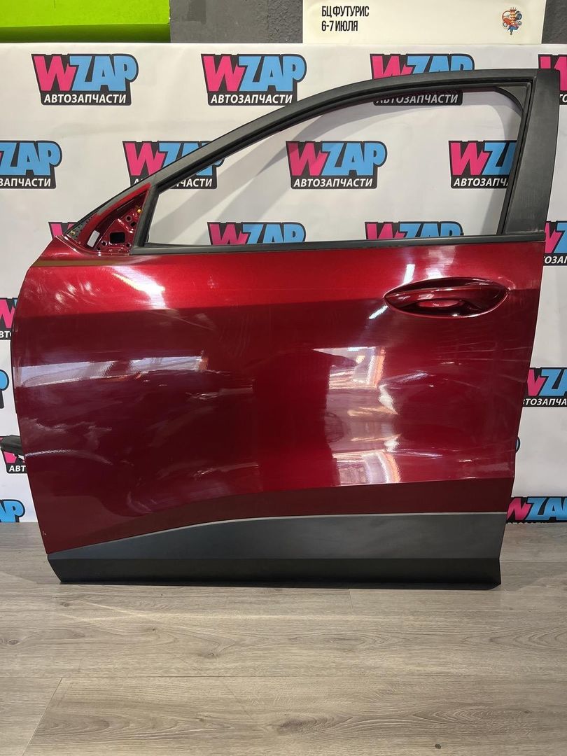 дверь передняя левая Chevrolet Trax 2 поколение 2024, 1.2 л., бензин, АКПП, красный, минивэн, передний привод
