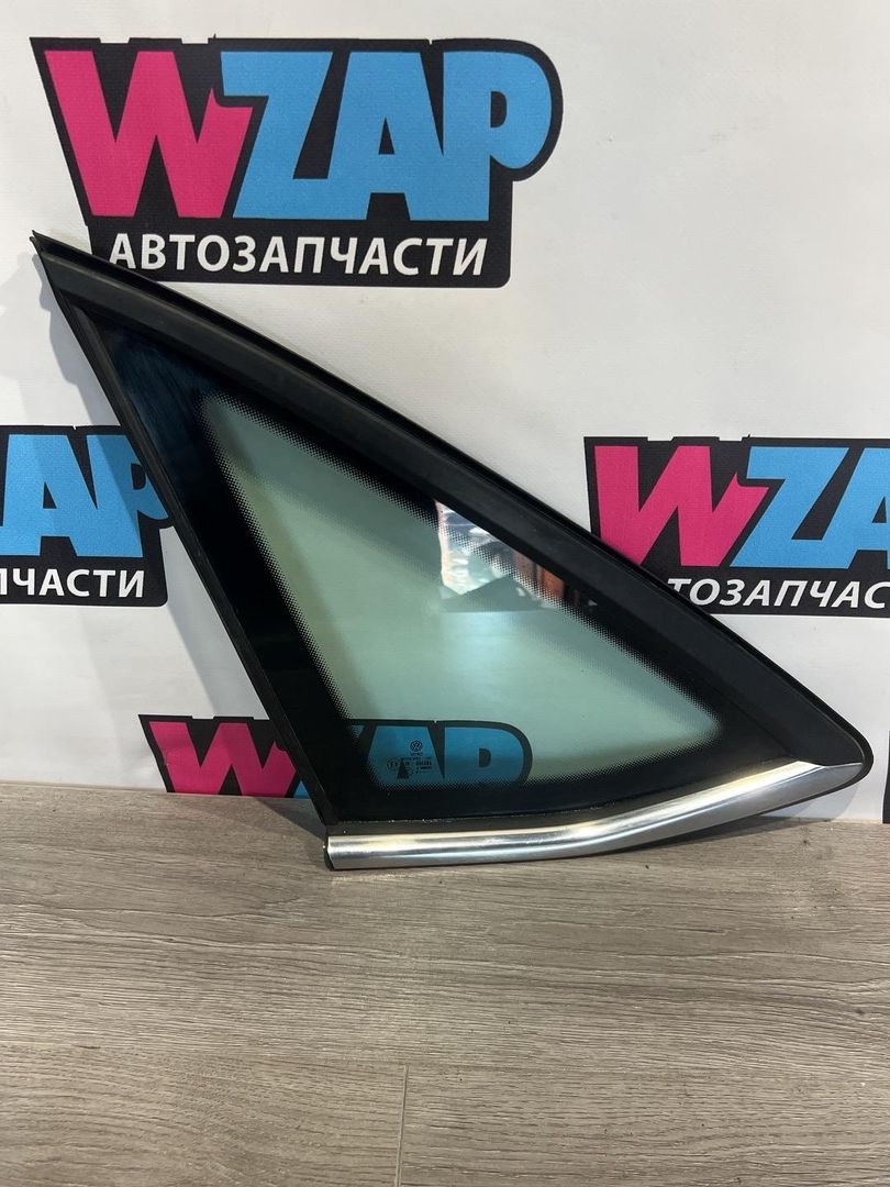 стекло кузовное боковое левое Volkswagen Jetta 7 поколение 2019, 1.4 л., бензин, АКПП, синий, седан, передний привод, 43R-004584