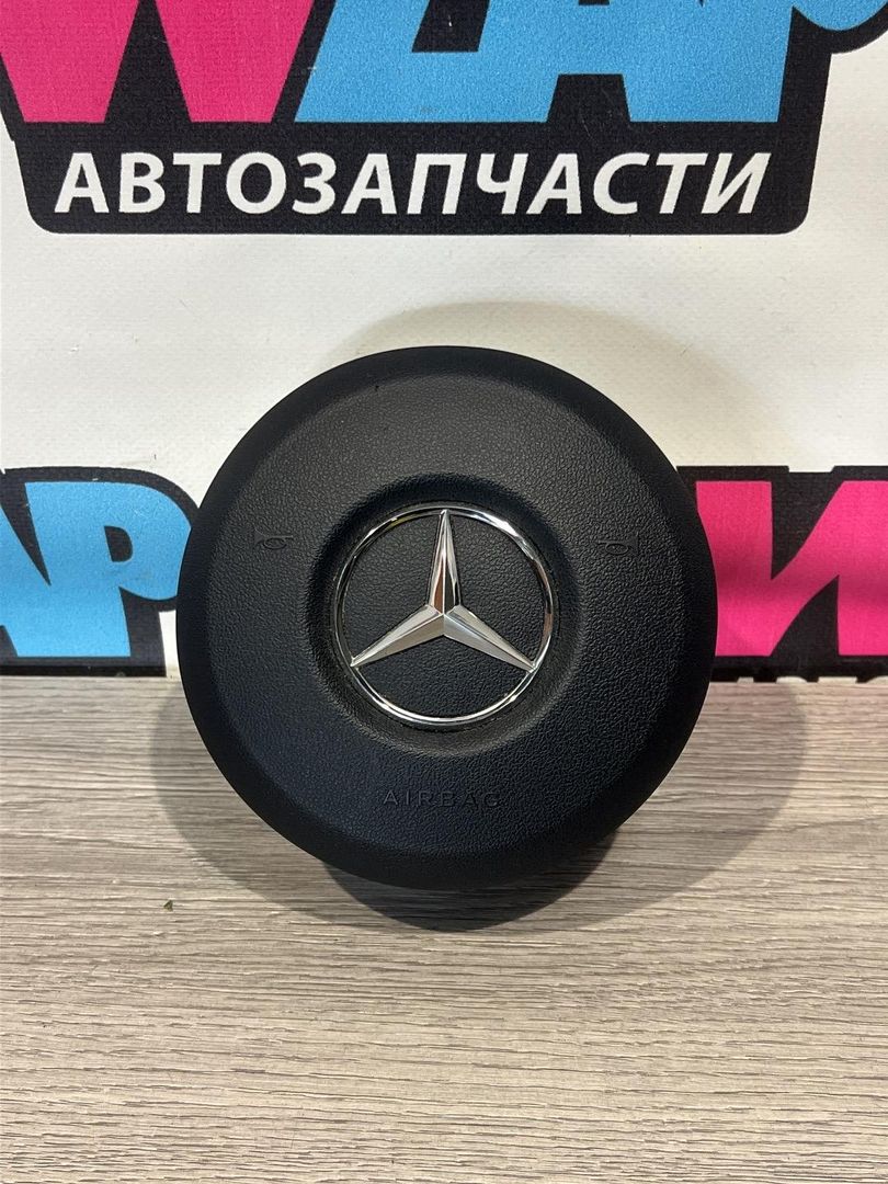 подушка безопасности водителя Mercedes-Benz GLC AMG X253 [рестайлинг] 2020, 4.0 л., M 177.980, бензин, АКПП, серый, минивэн, полный привод, A0008607701