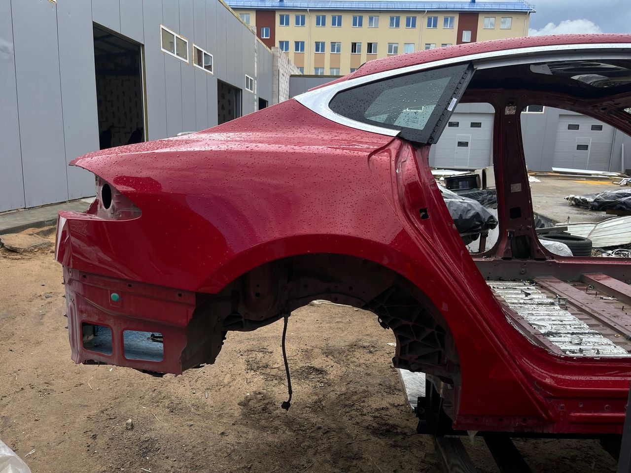 крыло заднее правое Tesla Model S 1 поколение [рестайлинг] 2018, электро, седан, полный привод