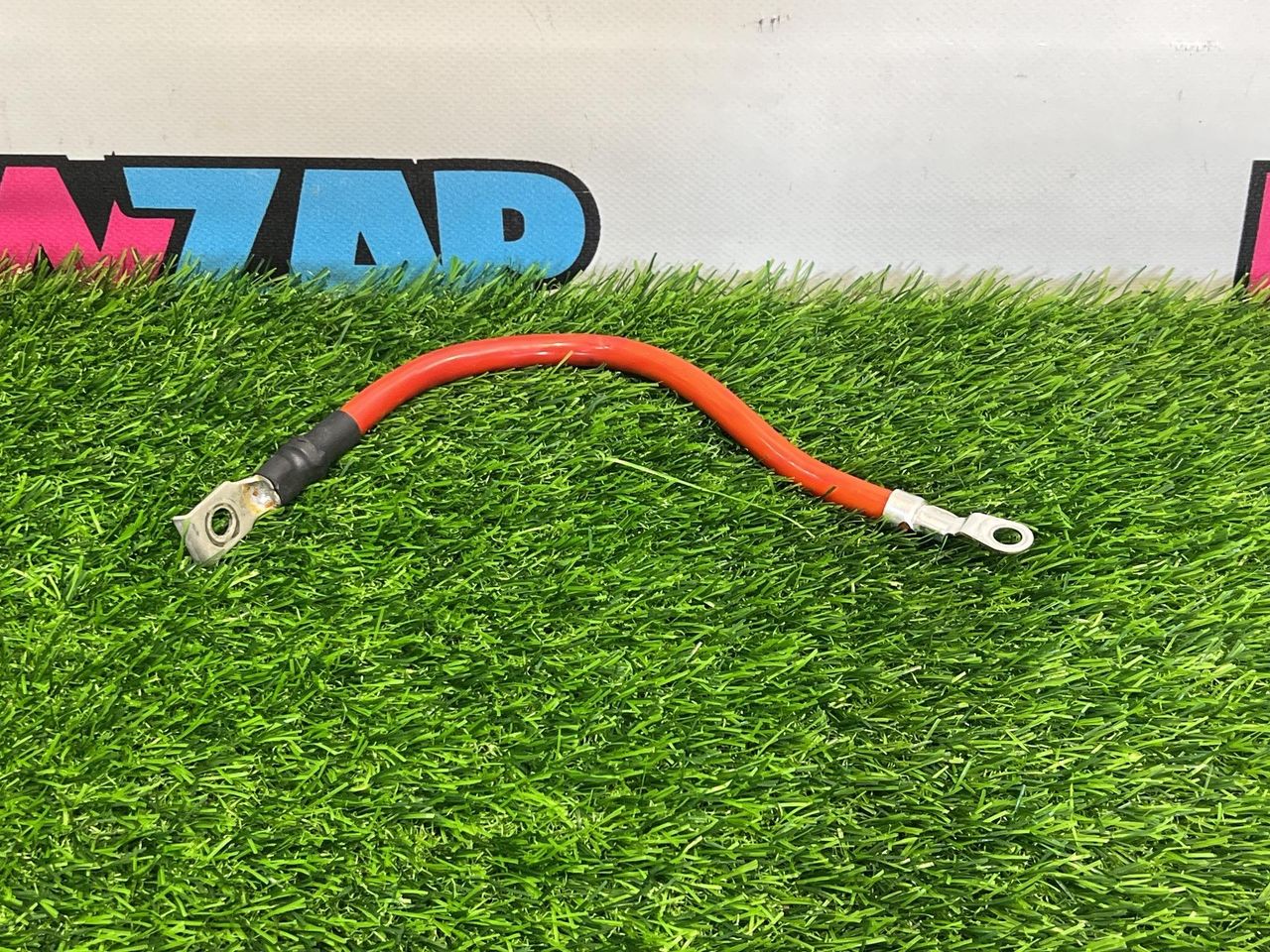 плюсовой провод аккумулятора BMW M3 E46 2003, 3.2 л., S54 B32, бензин, АКПП, синий, хетчбэк 3 дв., задний привод