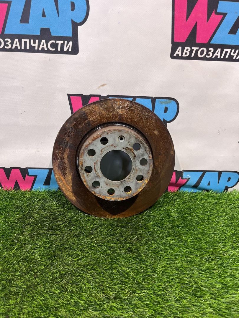 диск тормозной задний Volkswagen Jetta 7 поколение 2019, 1.4 л., бензин, АКПП, черный, седан, передний привод