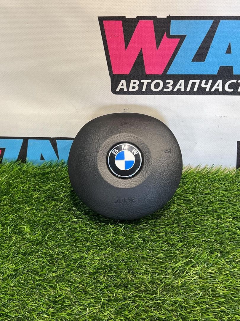подушка безопасности водителя BMW M3 E46 2003, 3.2 л., S54 B32, бензин, АКПП, синий, хетчбэк 3 дв., задний привод, 309763590AB - фото №1