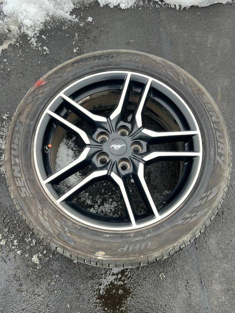 диск литой Ford Mustang 6 поколение S550 [рестайлинг] 2019, 2.3 л., бензин, АКПП, кабриолет, задний привод, JR3C1007BA
