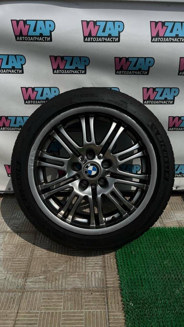 диск литой BMW M3 E46 2003, 3.2 л., S54 B32, бензин, АКПП, синий, хетчбэк 3 дв., задний привод, 2229950