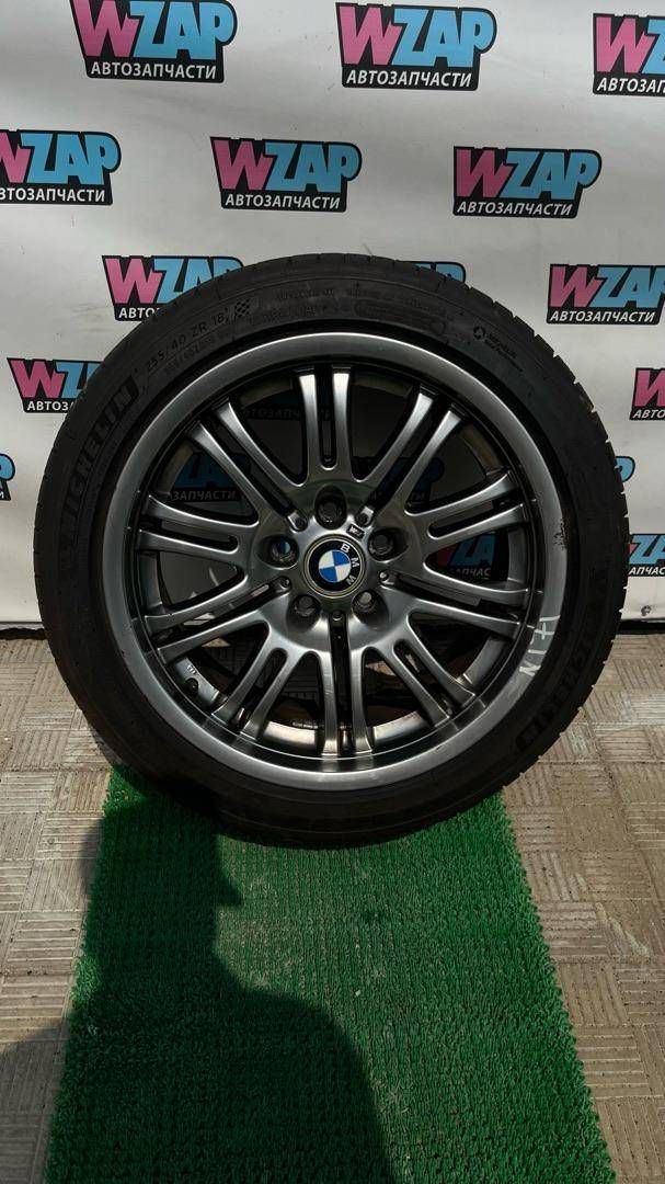 диск литой BMW M3 E46 2003, 3.2 л., S54 B32, бензин, АКПП, синий, хетчбэк 3 дв., задний привод
