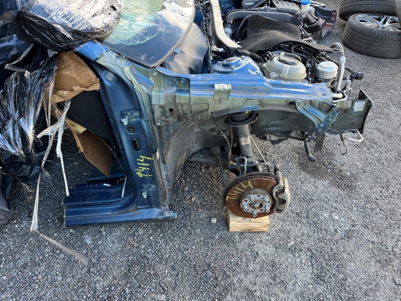 четверть передняя правая Volkswagen Jetta 7 поколение [рестайлинг] 2021, 1.4 л., бензин, АКПП, синий, передний привод
