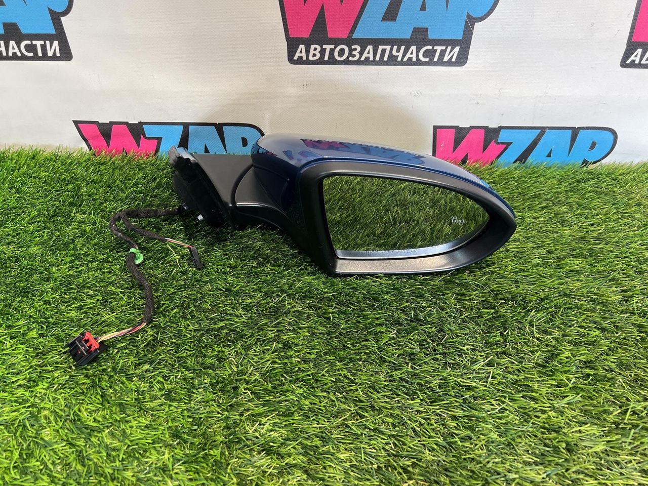 зеркало наружное правое Volkswagen Jetta 7 поколение [рестайлинг] 2021, 1.4 л., бензин, АКПП, синий, передний привод, 263256030