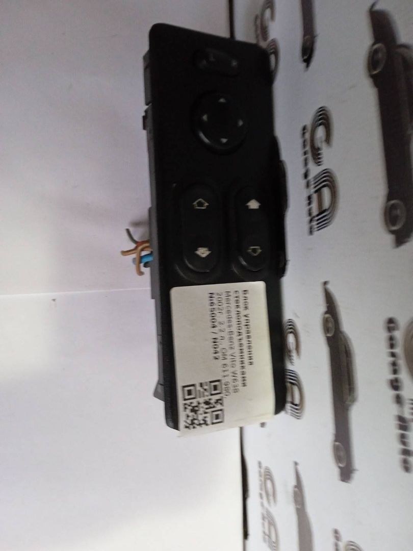 блок управления стеклоподъемниками Mercedes-Benz Vito W638 2002, 2.2 л., OM 611.980, дизель, 5МКПП, зеленый, минивэн