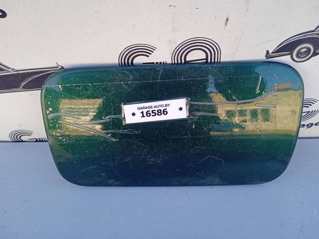 лючок топливного бака Citroen C5 1 поколение 2003, darkgreen, хетчбэк 5 дв.