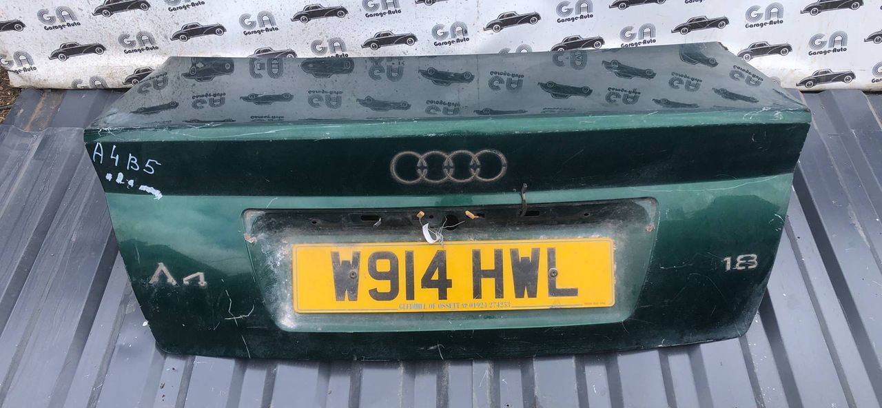 крышка багажника (дверь 3-5) Audi A4 B5 1999, green, седан