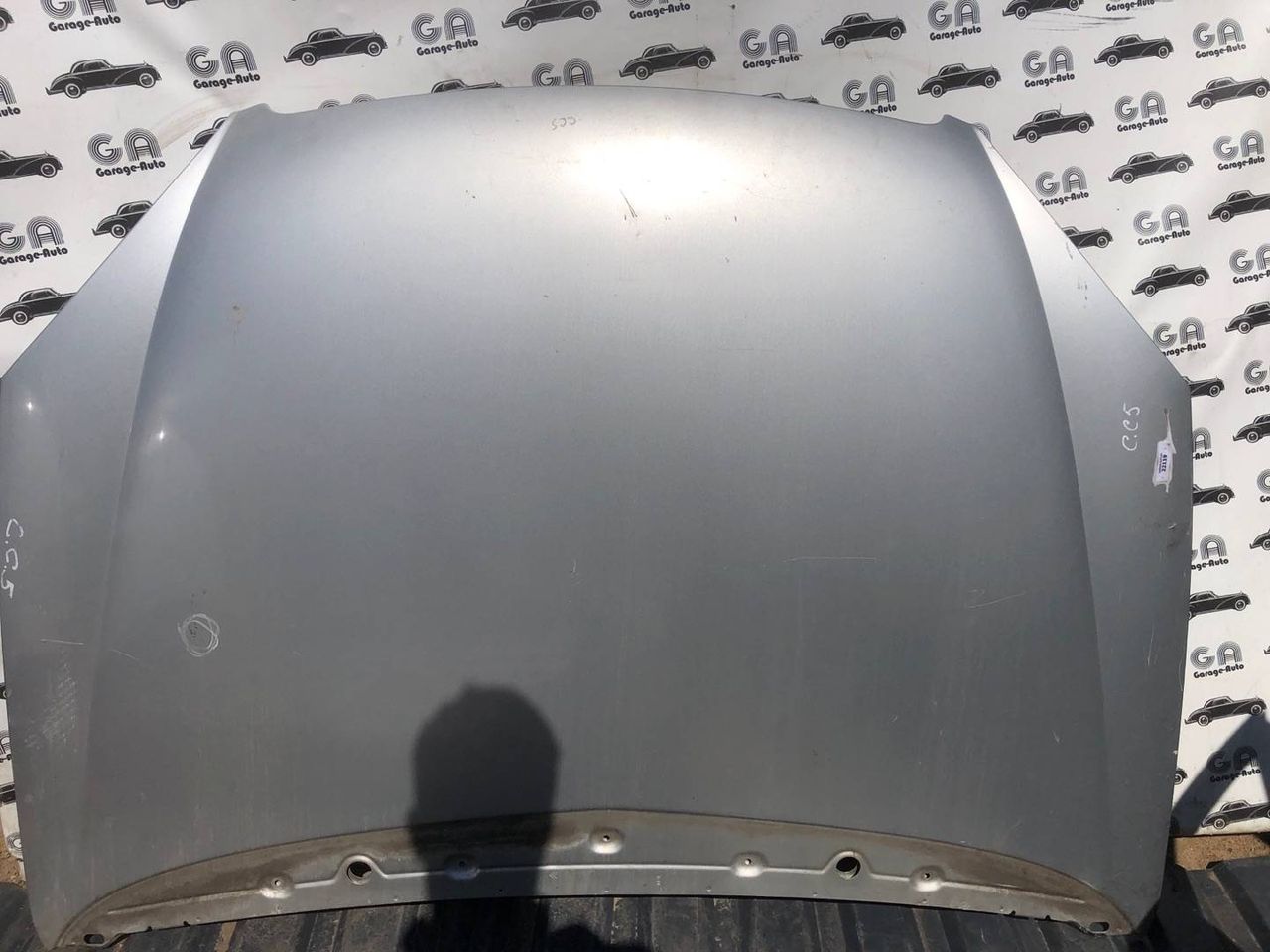 капот Citroen C5 1 поколение 2001, darkgray, хетчбэк 5 дв.