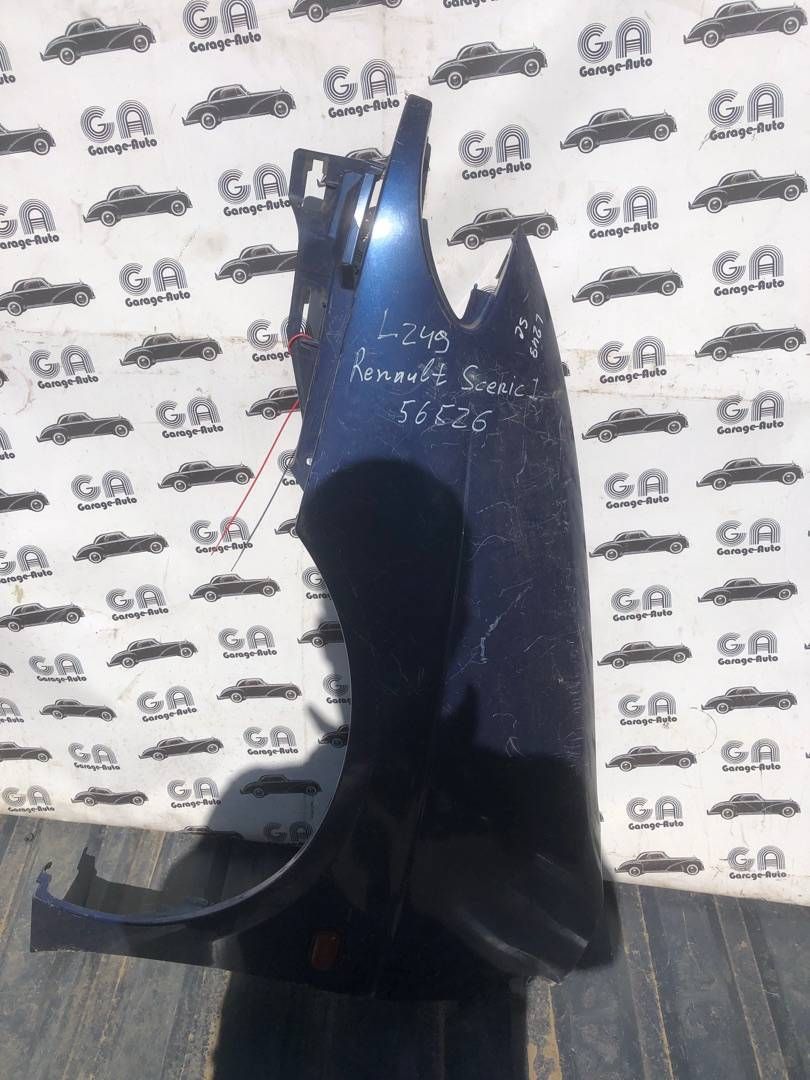 крыло переднее левое Renault Scenic 1 поколение 1998, 2.0 л., F3R 796, бензин, 5МКПП, минивэн