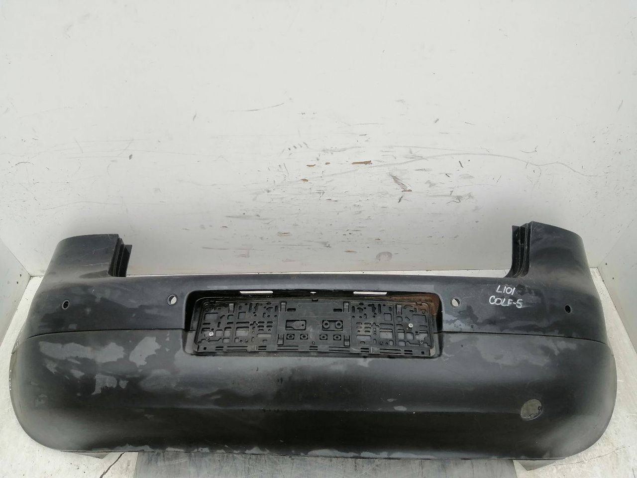 бампер задний Volkswagen Golf 5 поколение 2005, 2.0 л., BKD, дизель, АКПП, хетчбэк 5 дв.