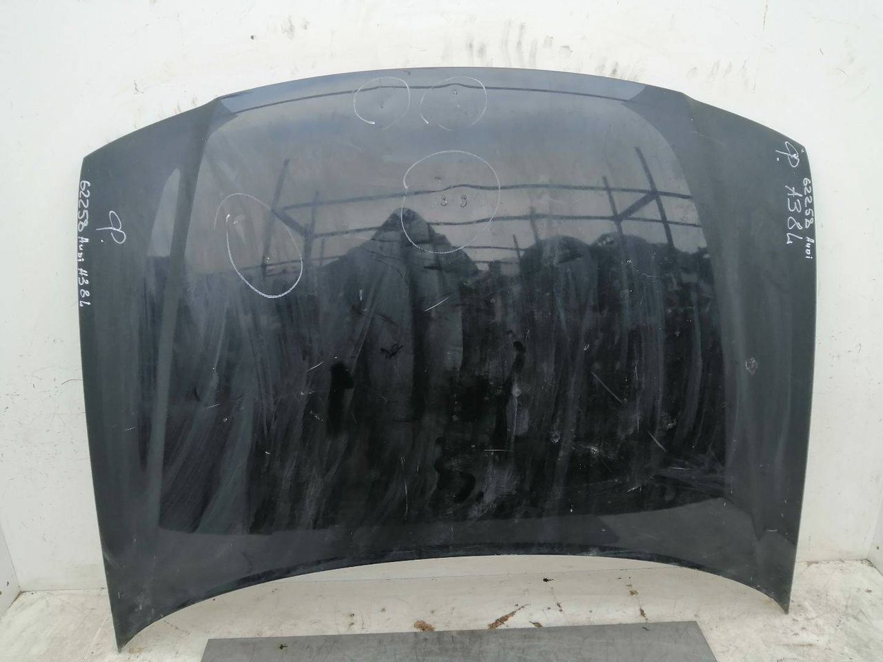 капот Audi A3 8L [рестайлинг] 2002, 1.9 л., дизель, 5МКПП, черный, хетчбэк 5 дв.