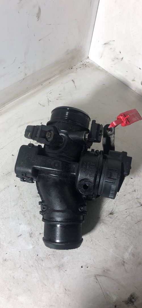 заслонка дроссельная Peugeot 207 1 поколение 2009, 1.6 л., 9HZ (DV6TED4), дизель, 5МКПП, хетчбэк 3 дв.