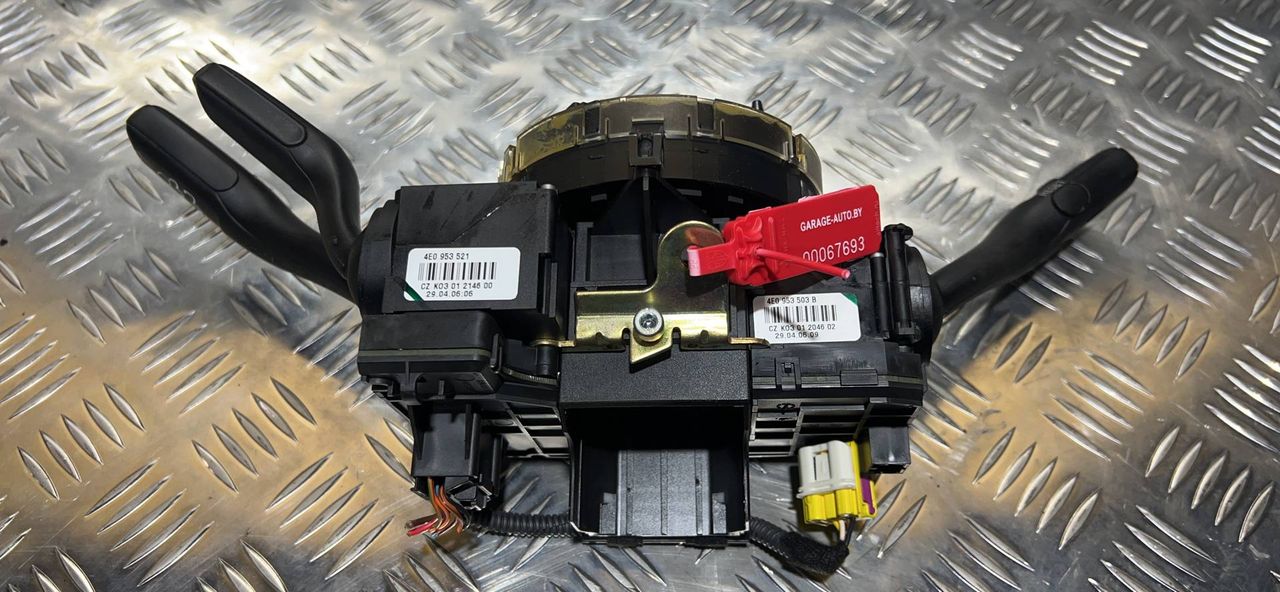 переключатель подрулевой (стрекоза) Audi A6 4F/C6 2006, 2.0 л., BMN, дизель, 6МКПП, черный, седан, 4F0953549A, 4E0953541A, 4E0953521, 4E0953503B