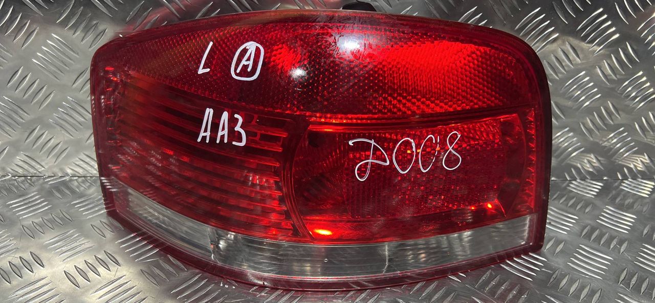 фонарь задний левый Audi A3 8P [рестайлинг] 2006, 1.9 л., BKC, дизель, 5МКПП, синий, хетчбэк 3 дв.