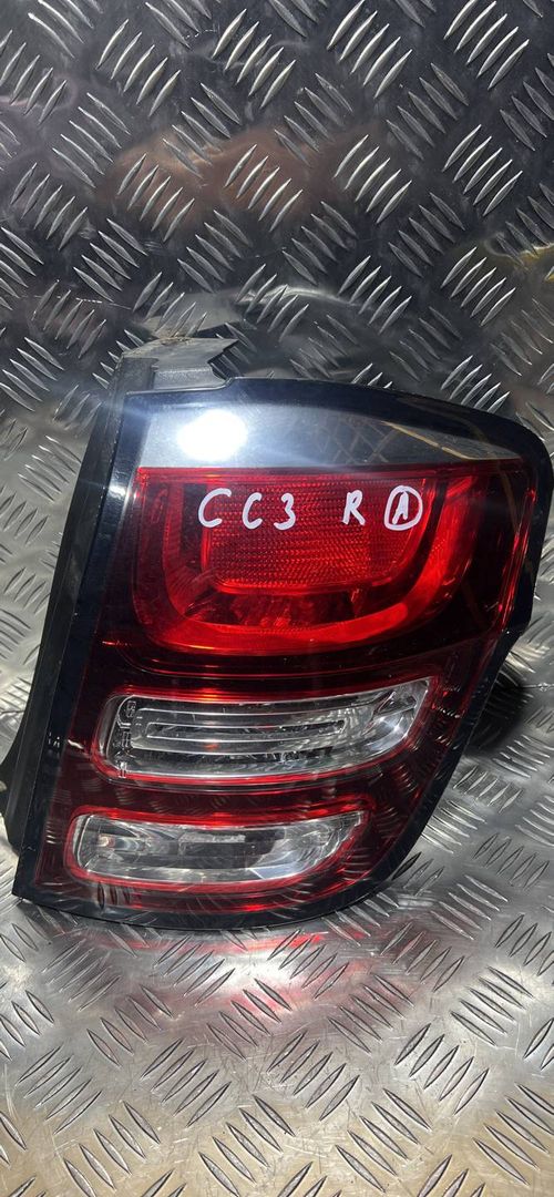 фонарь задний правый Citroen C3 2 поколение [рестайлинг] 2013, 1.4 л., дизель, темно серый, хетчбэк 5 дв.