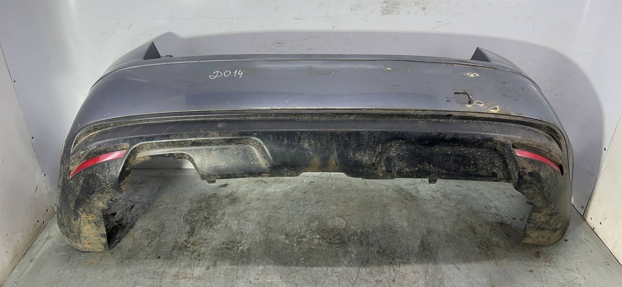 бампер задний Citroen C5 2 поколение 2008, 2.0 л., дизель, МКПП, темно серый, седан