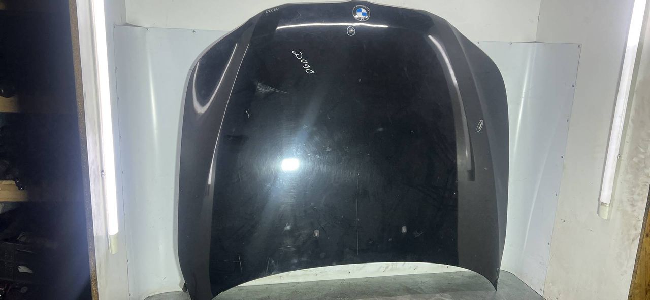 капот BMW 5 серия E60/E61 2005, 2.5 л., M57 D25 (256D2), дизель, АКПП, черный, седан