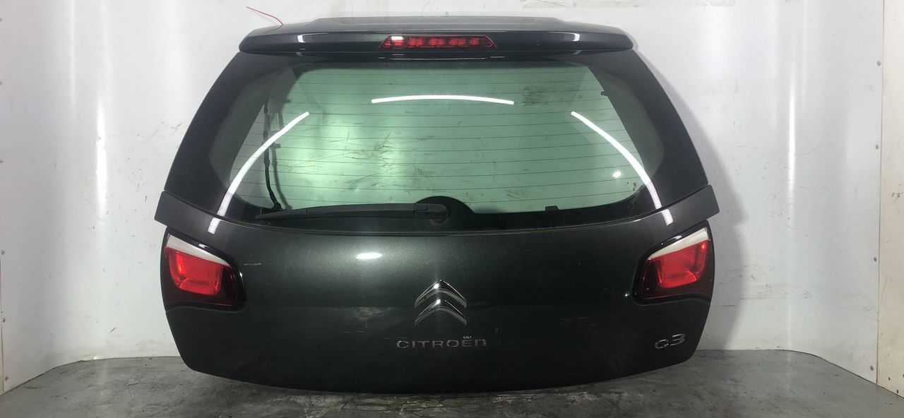 крышка багажника (дверь 3-5) Citroen C3 2 поколение [рестайлинг] 2013, 1.4 л., дизель, темно серый, хетчбэк 5 дв.