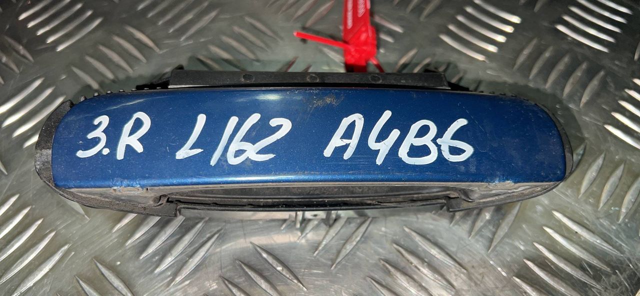 ручка наружная задняя правая Audi A4 B6 2003, 1.9 л., AWX, дизель, МКПП, синий, седан, 4B0839885
