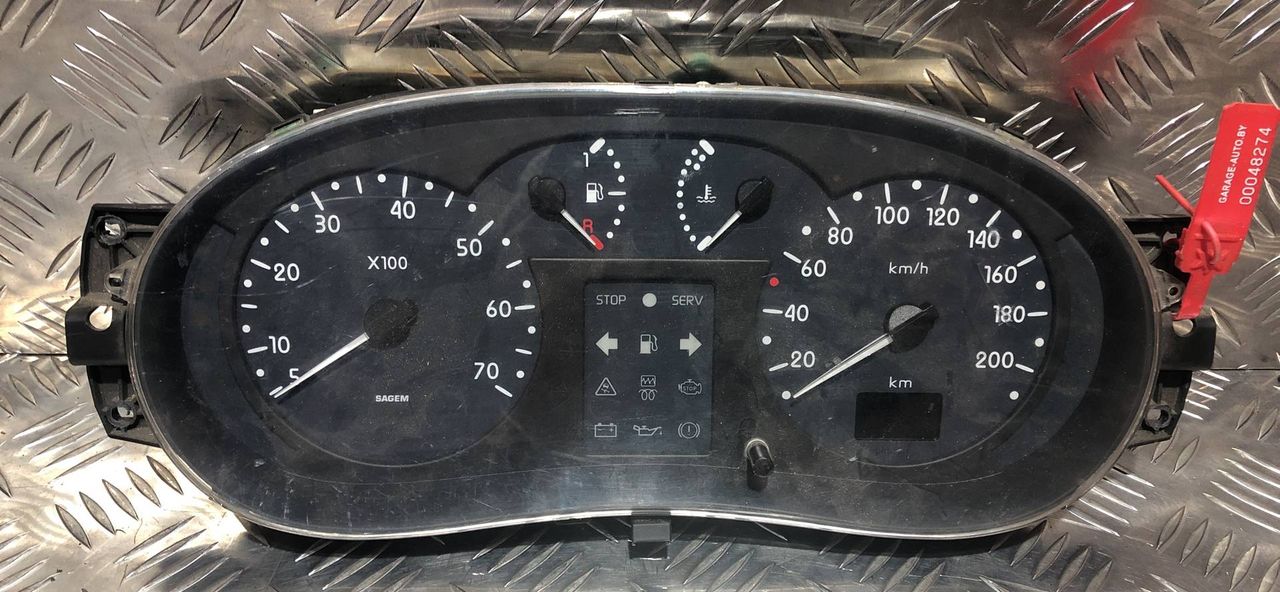 щиток приборов (приборная панель) Renault Kangoo 1 поколение 2002, 1.5 л., дизель, фургон, 8200095393