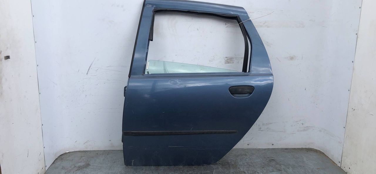 дверь задняя левая Fiat Punto 2 поколение 2003, steelblue, хетчбэк 5 дв.