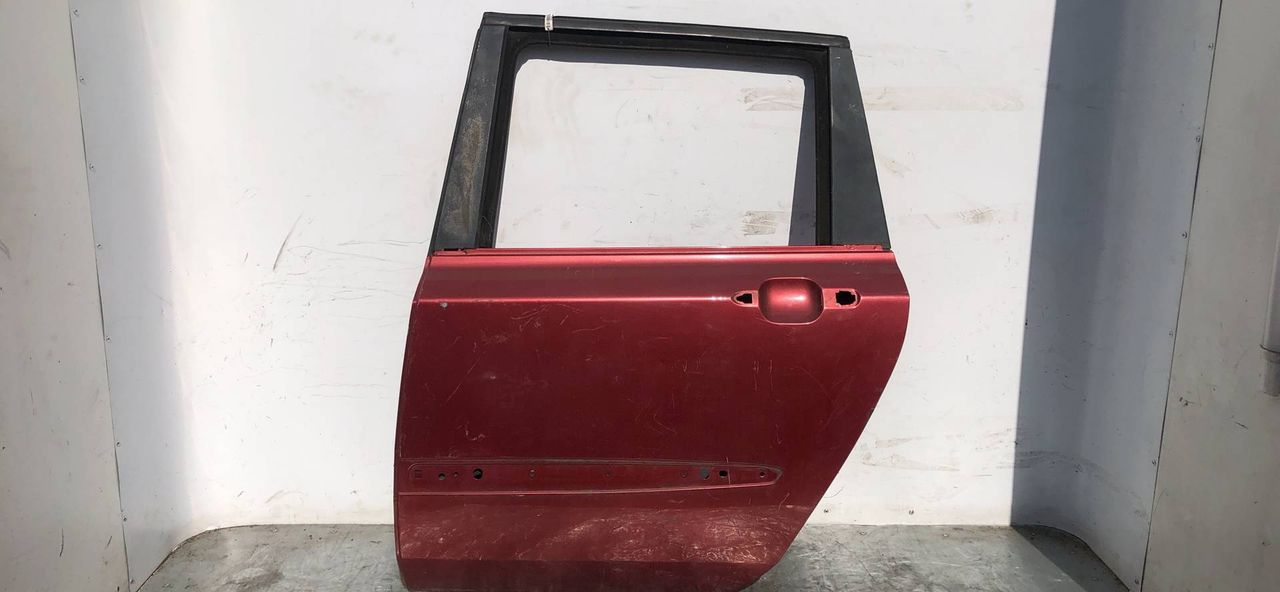дверь задняя левая Fiat Stilo 1 поколение 2001, maroon, хетчбэк 5 дв.