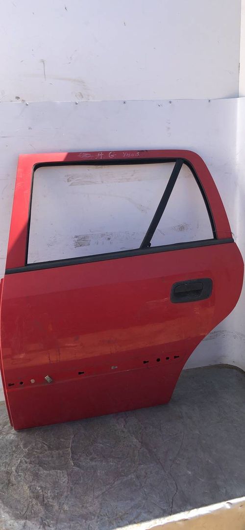 дверь задняя левая Opel Astra G 1999, red, универсал